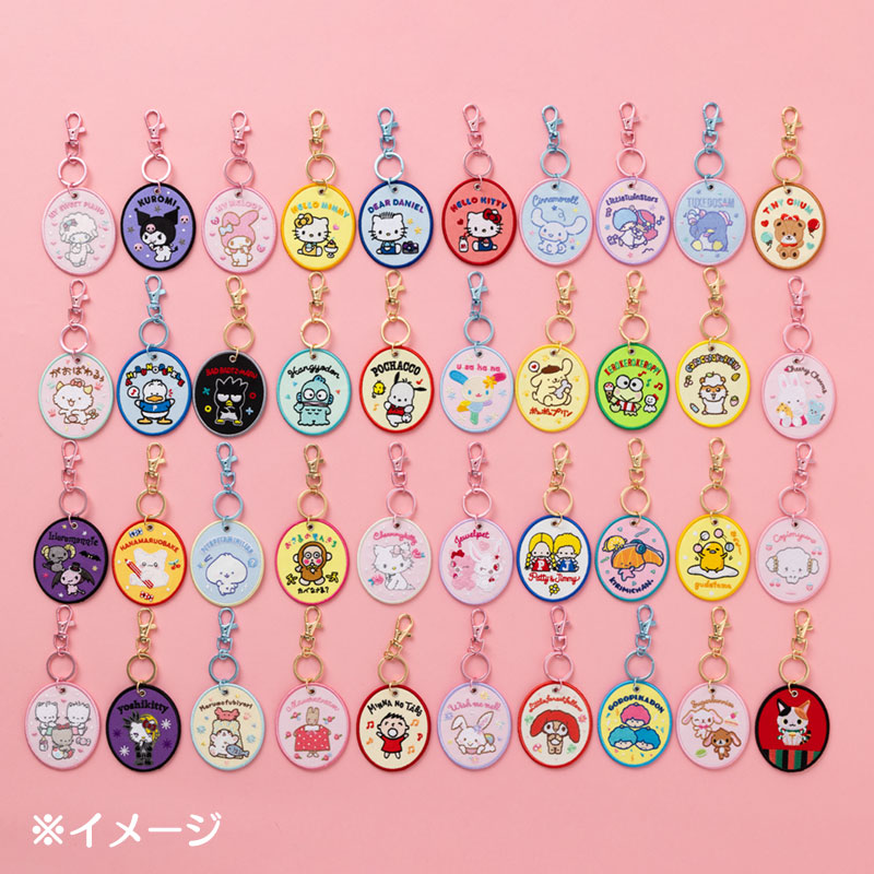ぺたぺたみにりあん 刺繍ワッペンキーホルダー（キャラクター大賞第1弾）