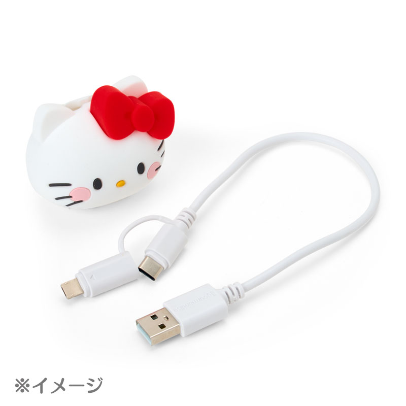 マイメロディ マスコットカバー付きマルチ充電ケーブル