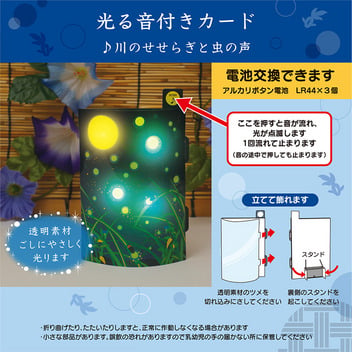  サマー　ライト＆サウンド　月夜に蛍