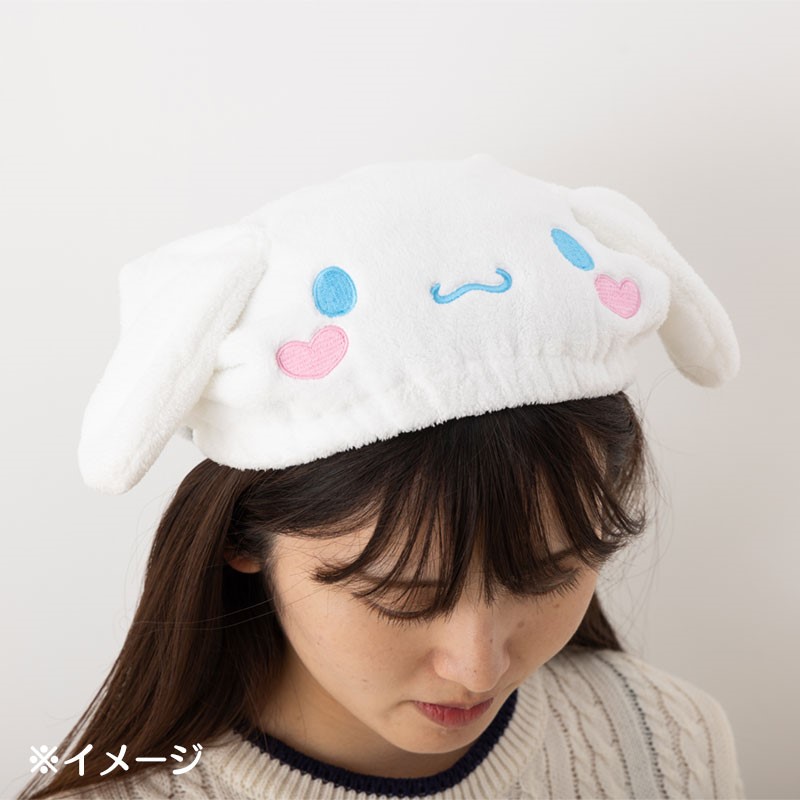 ハローキティ フェイス形キャップタオル