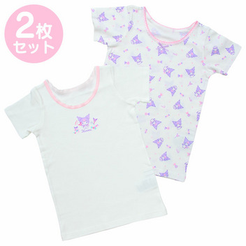 クロミ キッズ半袖肌着 2枚セット