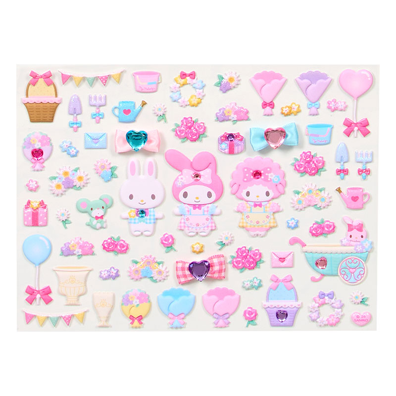 マイメロディ あそべるシールセット