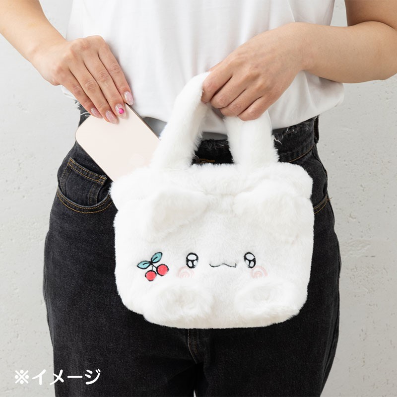 はなまるおばけ ミニトート（チェリー）