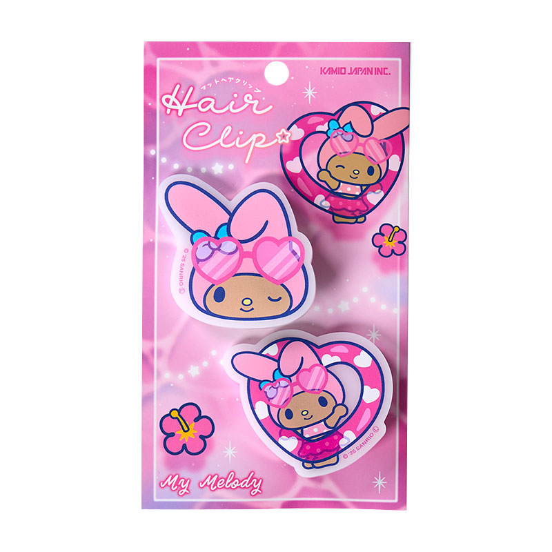 マイメロディ マットヘアクリップ（ナイトパーティ）
