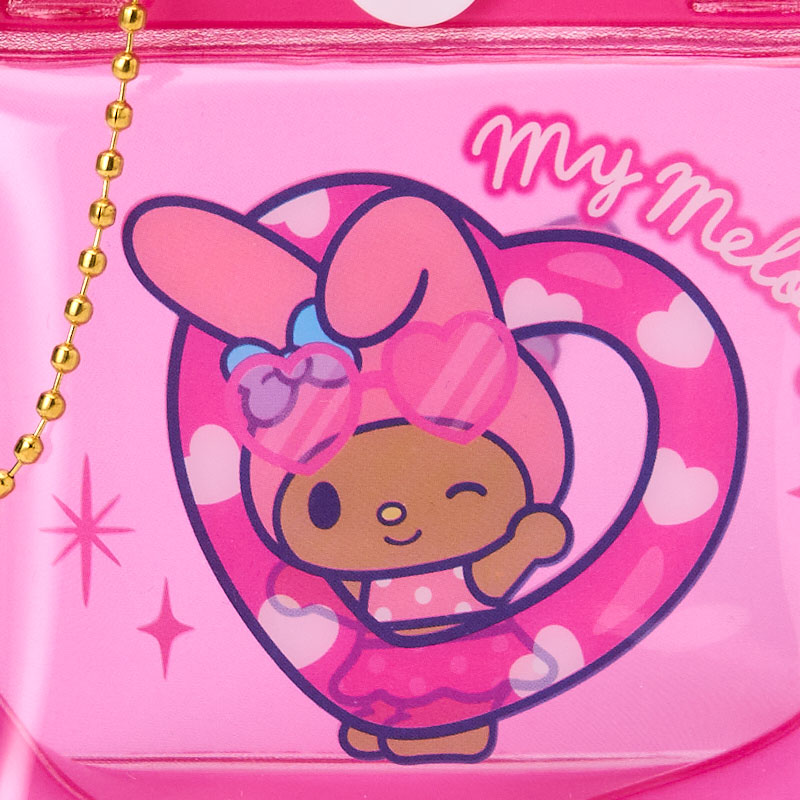 マイメロディ プールバッグキーホルダー（ナイトパーティ）
