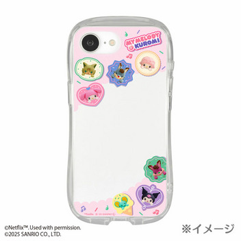 マイメロディ&クロミ クリスタルクリア iPhone 16eケース