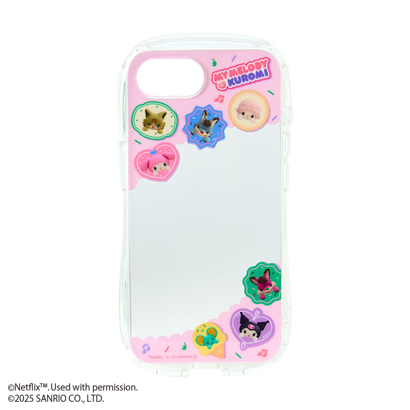 マイメロディ&クロミ クリスタルクリア iPhone 16eケース