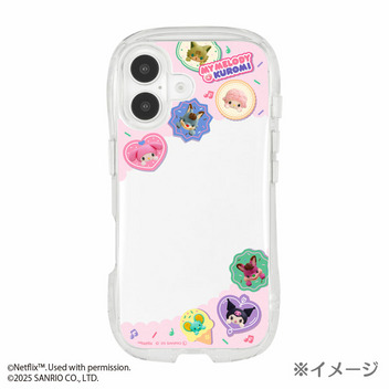 マイメロディ&クロミ クリスタルクリア iPhone 16ケース