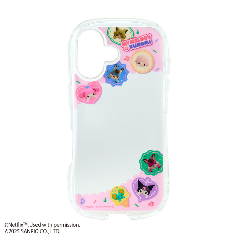 マイメロディ&クロミ クリスタルクリア iPhone 16ケース