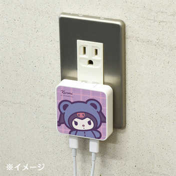 クロミ USB Type-C 出力 ACアダプタ（クマ）