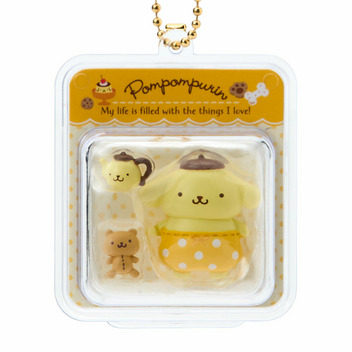 ポムポムプリン ミニチュアパッケージチャーム（ミニチュアトイ）