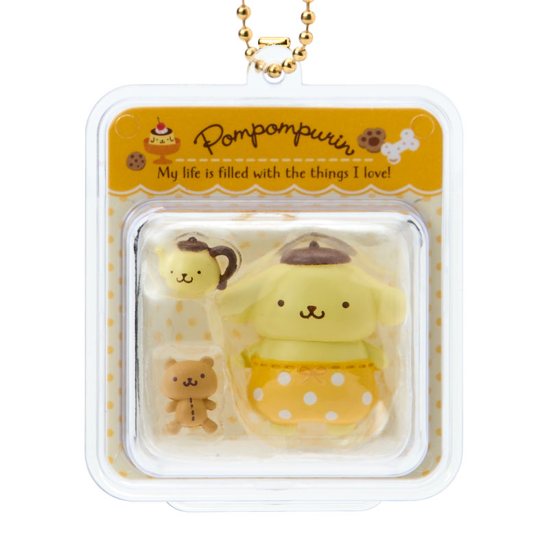 ポムポムプリン ミニチュアパッケージチャーム（ミニチュアトイ）