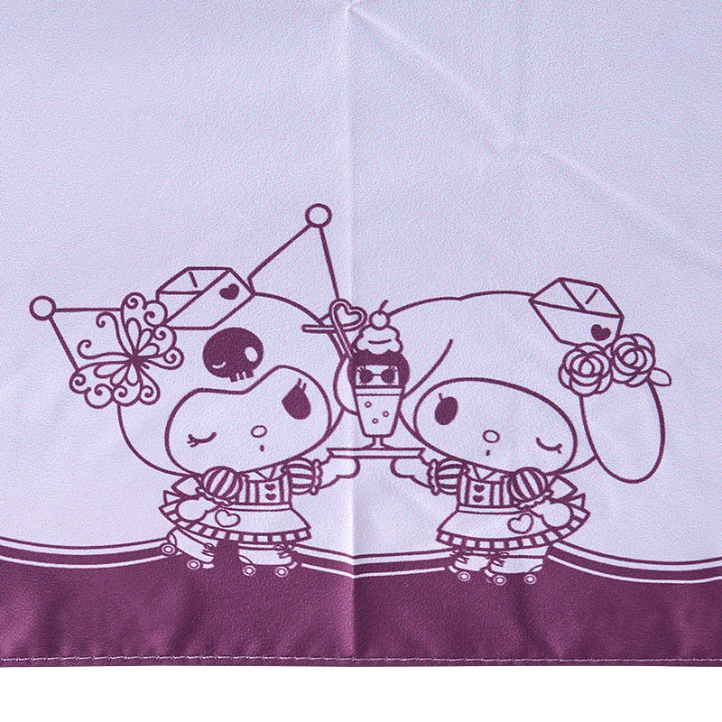 マイメロディ&クロミ ANNA SUI 晴雨兼用折りたたみ傘（シルエット）
