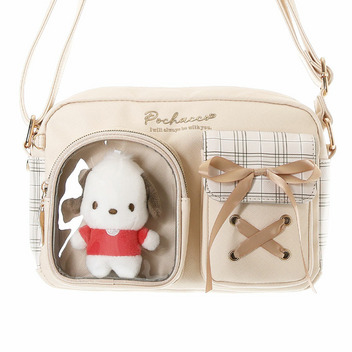 ポチャッコ ぬいぐるみ付きショルダーバッグ