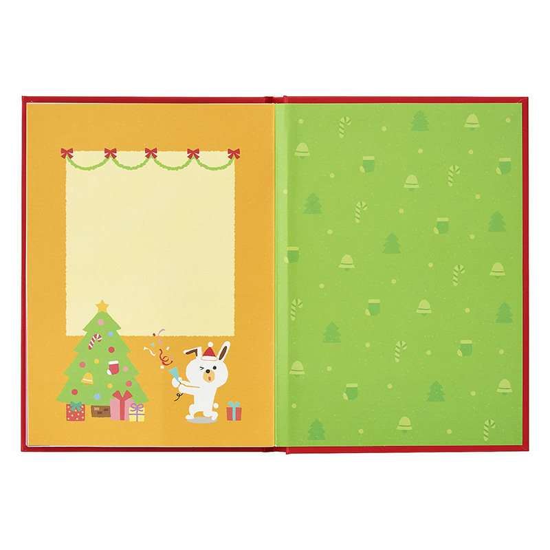 グリーティングカード クリスマス　絵本「クリスマスに届けたい4つのことば」