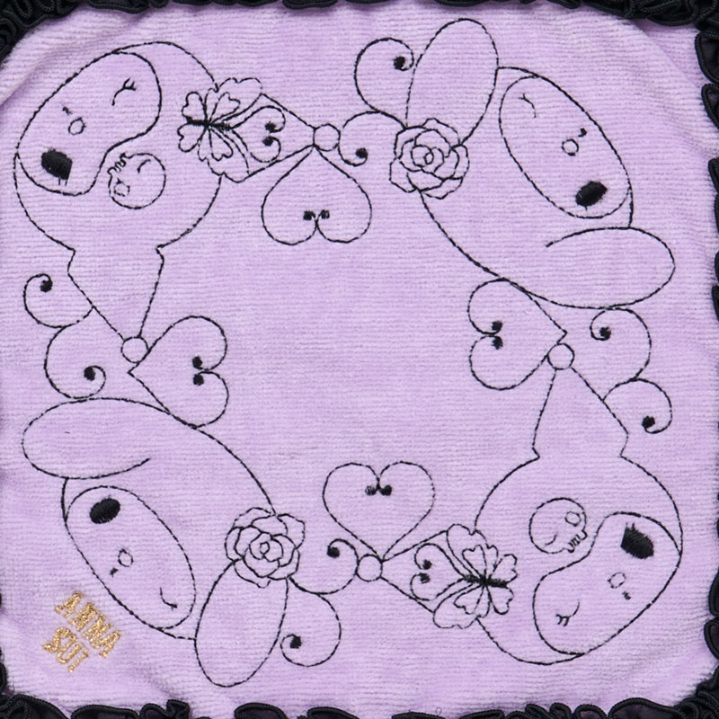 マイメロディ&クロミ ANNA SUI ミニタオル（フリル）