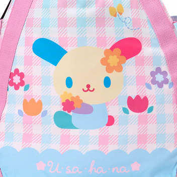 ウサハナ プリントトートバッグ