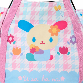 ウサハナ プリントランチバッグ