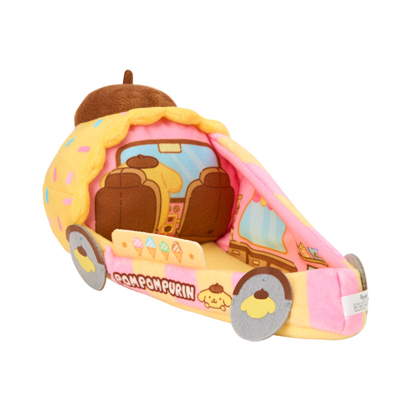 ポムポムプリン ぬいぐるみカー（スーパーキュートアドベンチャーズ ちまぽてコレクション）