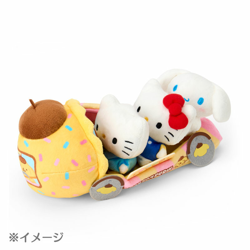 ポムポムプリン ぬいぐるみカー（スーパーキュートアドベンチャーズ ち