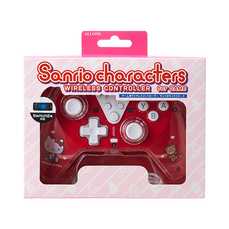 ハローキティ ゲーム用ワイヤレスコントローラー