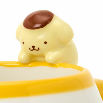 ポムポムプリン マスコット付きマグカップ