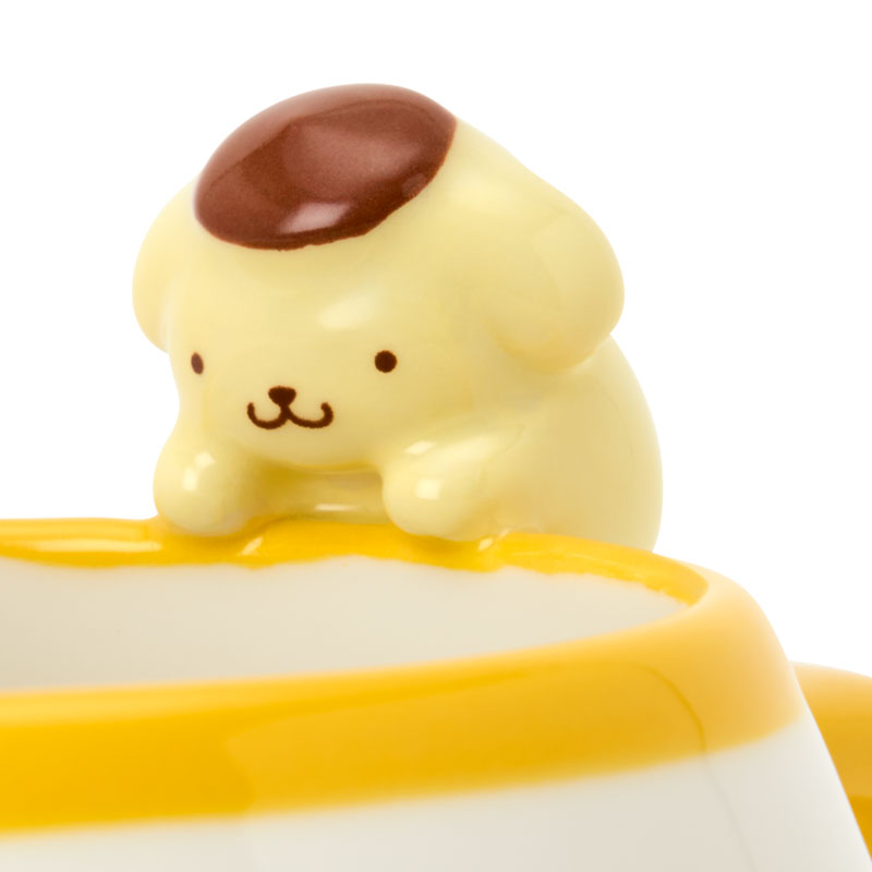 ポムポムプリン マスコット付きマグカップ