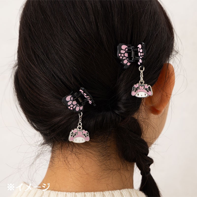 ハローキティ ミニヘアクリップ（バタフライ）｜サンリオオンライン