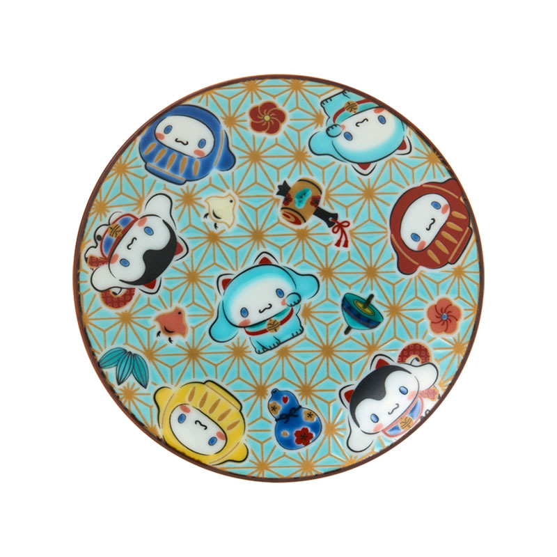 シナモロール 九谷焼 豆皿（SANRIO JAPAN）