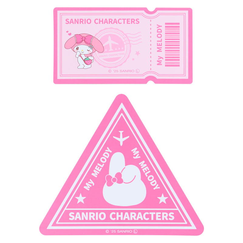 マイメロディ ステッカーセット（トラベル）