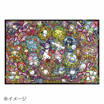 サンリオキャラクターズ 300ピース ジグソーパズル（ステンドグラス）