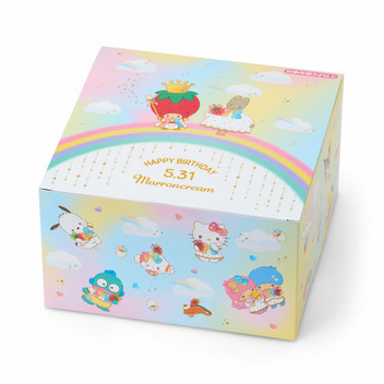 マロンクリーム キャラクターバースデーお祝いセット