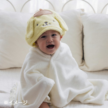ポムポムプリン バスポンチョ（Sanrio Baby）