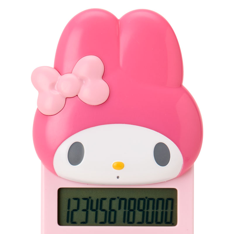 マイメロディ スライドカバー付き電卓（身の回り雑貨 いつまでもサンリオ）