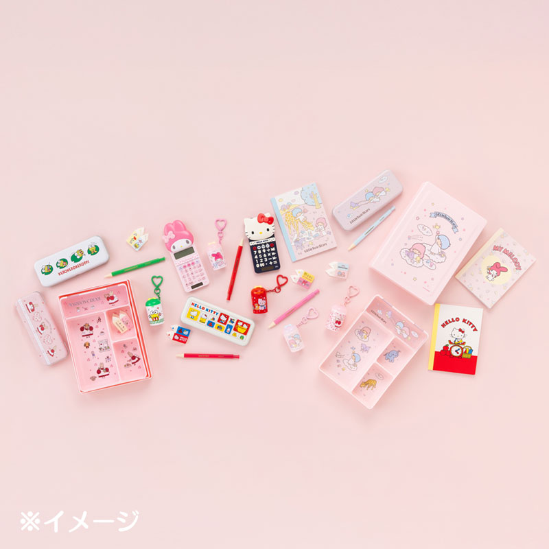 リトルツインスターズ ふた付きトレイ（身の回り雑貨 いつまでも