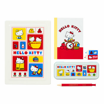 ハローキティ お道具箱＆文具セット（身の回り雑貨 いつまでもサンリオ）