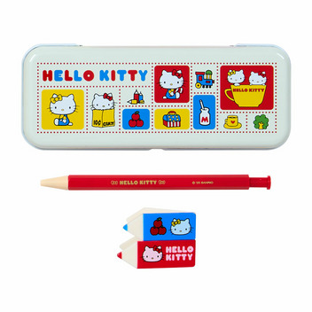 ハローキティ お道具箱＆文具セット（身の回り雑貨 いつまでもサンリオ）