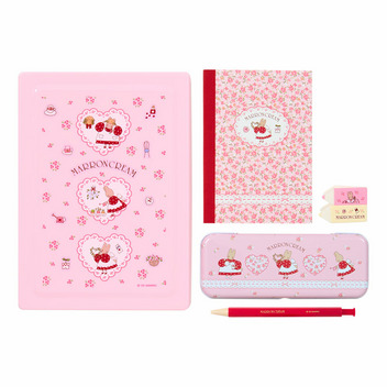 マロンクリーム お道具箱＆文具セット（身の回り雑貨 いつまでもサンリオ）