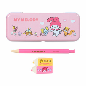 マイメロディ お道具箱＆文具セット（身の回り雑貨 いつまでもサンリオ）