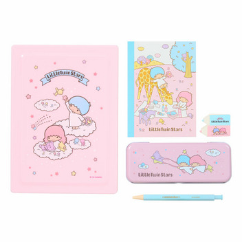 リトルツインスターズ お道具箱＆文具セット（身の回り雑貨 いつまでもサンリオ）