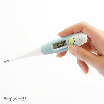 シナモロール 電子体温計TOー206　やわらかタッチ体温計