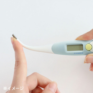 シナモロール 電子体温計TOー206　やわらかタッチ体温計