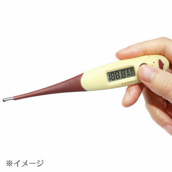 ポムポムプリン 電子体温計TO-206 やわらかタッチ体温計