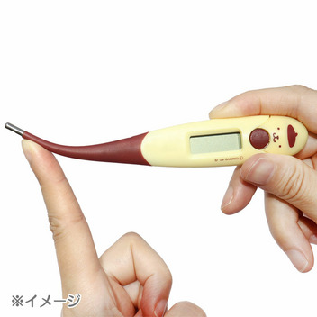 ポムポムプリン 電子体温計TO-206 やわらかタッチ体温計