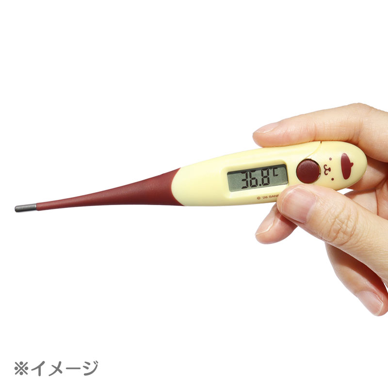 ポムポムプリン 電子体温計TO-206 やわらかタッチ体温計