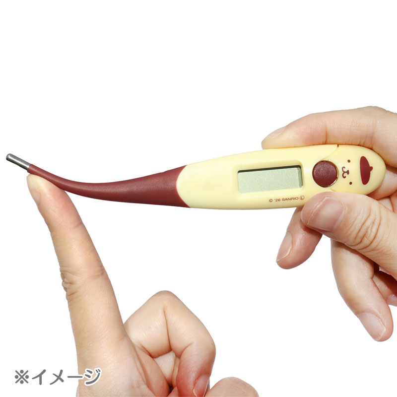 ポムポムプリン 電子体温計TO-206 やわらかタッチ体温計
