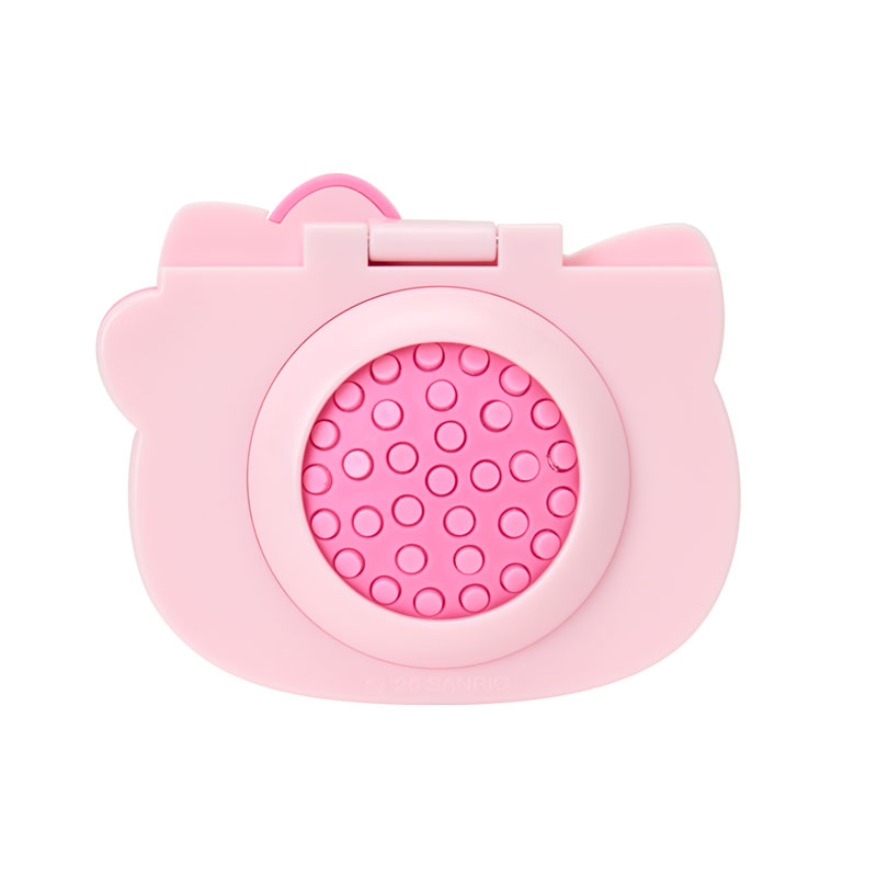 ハローキティ ミラー付きコンパクトヘアブラシ（I Love Hello Kitty）