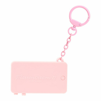 マロンクリーム ミニミラー&コームキーホルダー（身の回り雑貨 いつまでもサンリオ）