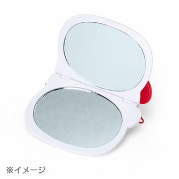ハローキティ チェーン付き両面ミラー（I Love Hello Kitty）