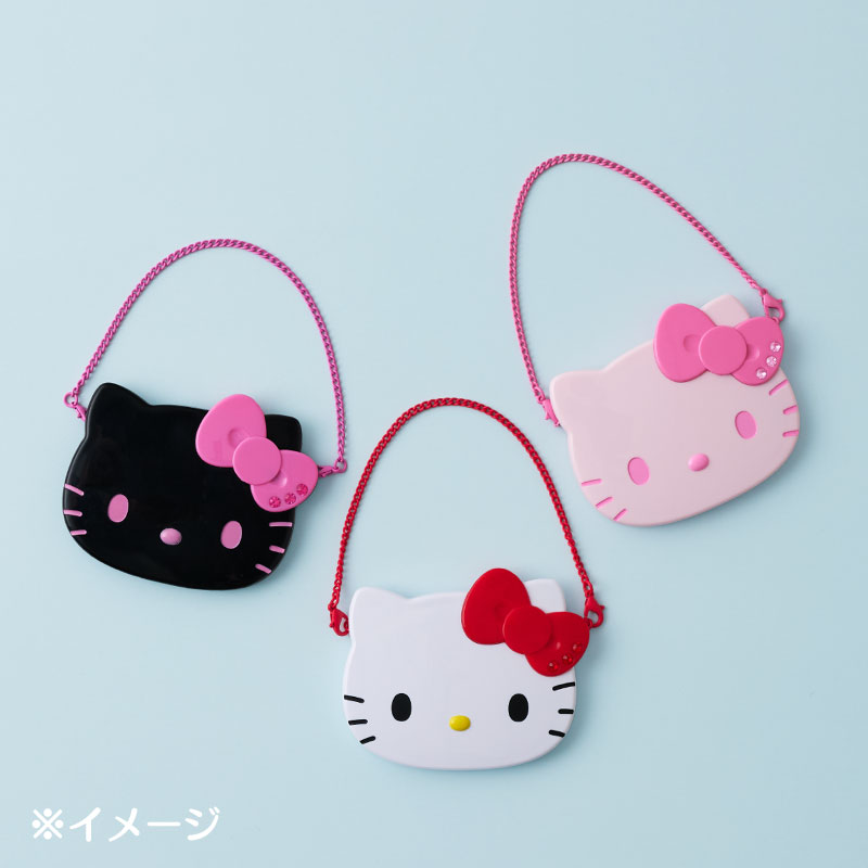 ハローキティ チェーン付き両面ミラー（I Love Hello Kitty）